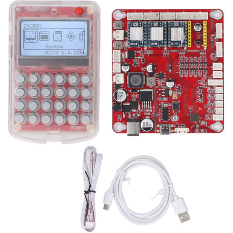Kit de controlador fuera de línea para máquina de grabado CNC, control fuera de línea de 3 ejes con GRBL 1.1