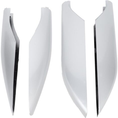 Cubiertas de plástico para las barras del techo (4 piezas) Toyota Land Cruiser Prado FJ120 2002-2009 Plata (1/5)