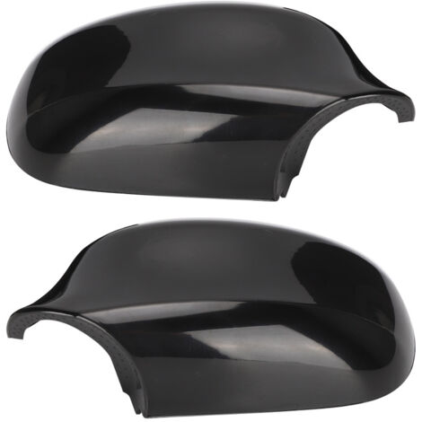 Juego de cubiertas negras de ABS para espejos retrovisores laterales para BMW E90/E91/E92/E93 Facelift. (1/5)