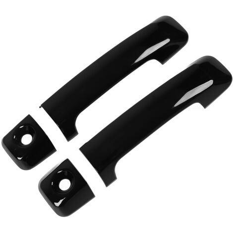 Cubiertas exteriores para puertas de Toyota FJ Cruiser 2007-2021 (4 piezas) - ABS negro brillante (1/5)