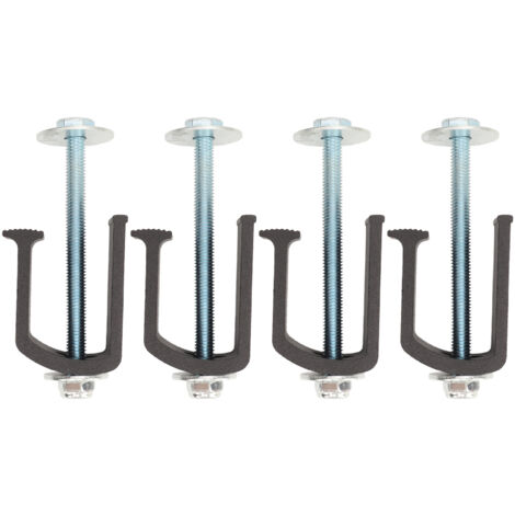 4 clips de montaje para la caja de la camioneta con kit de montaje, material de aluminio resistente a la corrosión. (1/5)