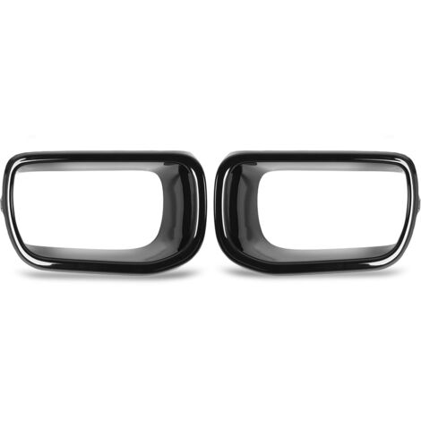 Cubierta de ventilación de freno para parrilla delantera de 2 piezas - Negro brillante - ABS/PC duradero - Compatible con Mini S F55 F56 F57 2014-2021 (1/5)