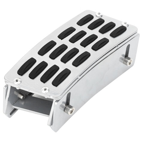 Pedal del acelerador con mayor altura y reposapiés metálico para Jeep Wrangler 2007-2017 (1/5)