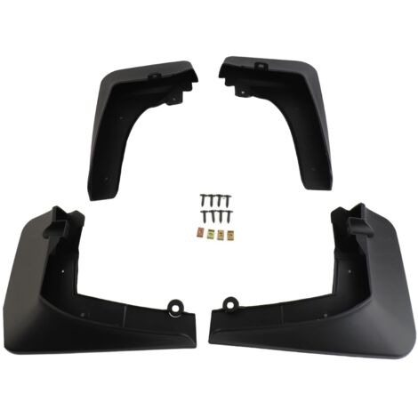 Kit de protección delantera/trasera para BMW X5 M Sport G05 2019-2023 - 4 deflectores de rueda de PP negro de alta resistencia (1/5)