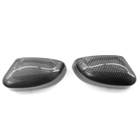 Cubierta de espejo lateral para Ford Focus (2012-2014) - Juego de 2 piezas, ABS con diseño de fibra de carbono - BM51-17K748/747 AA (1/4)