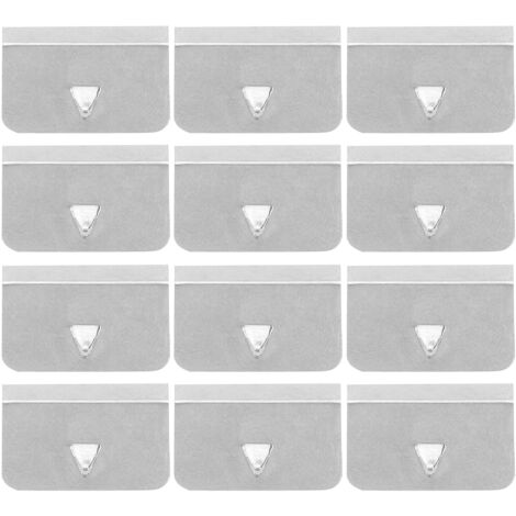 Juego de 12 clips de fijación de acero inoxidable para deflectores universales de viento y lluvia para automóviles. (1/5)