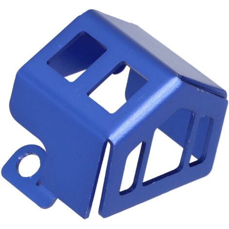 Tapa del depósito de freno trasero de aluminio CNC para BMW G310R 2017-2019, azul, protección del depósito, reduce el impacto de la arena y la corrosión, fácil de instalar.