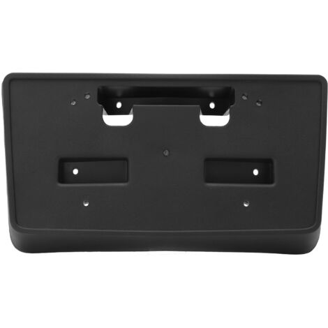 Soporte para matrícula de parachoques 22763523 para Chevrolet Silverado 2014-2016 con ABS negro (1/5)