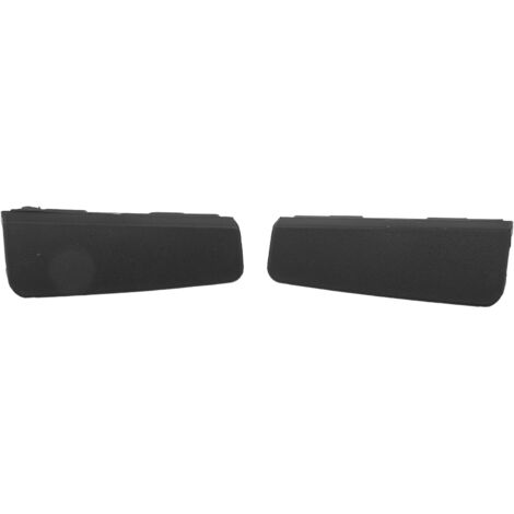 Cubiertas de parachoques delanteras con gancho para remolque, ABS negro, 1 par para RAV4 2019-2021 OE 53286 42130 53285 42120