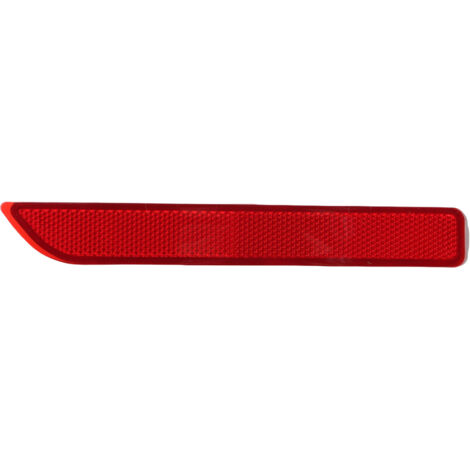 [Reflector del parachoques trasero] Tira de repuesto roja con lente ABS y embellecedor sólido para Nissan Sentra 2020-2025 (lado derecho) (1/5)
