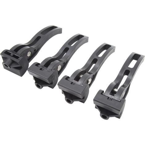 Cubierta para camioneta Ford [4 piezas] Cubierta de lona plegable triple, cubierta rígida o blanda con abrazadera plegable [repuesto] (1/5)