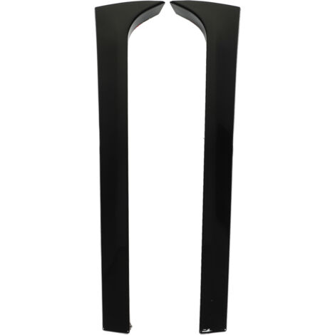 Spoilers laterales para ventanillas del Octavia Estate (2014-2019), en ABS negro brillante, 2 piezas - Para mejorar la aerodinámica y la protección. (1/5)