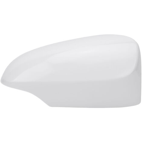 Cubierta de espejo exterior de ABS resistente a la intemperie, color blanco, modelo 87915-02420 - 1 pieza, protección robusta y diseño deportivo. (1/5)