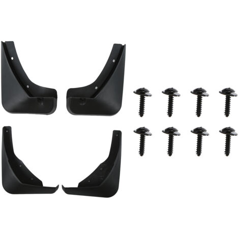 Juego de 4 guardabarros delanteros/traseros de ABS negro para Cadillac XTS 2013-2018 (1/5)
