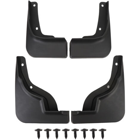 【Juego de 4 protectores】 + 【Protectores contra salpicaduras】 para Elantra 2023-2024 en color negro - Protege contra la suciedad y prolonga la vida útil de la pintura. (1/5)