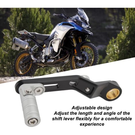 Palanca de cambios de aluminio ajustable y plegable para F750GS/F850GS/F850GS ADV/F850GS Adventure