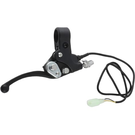 Maneta de freno derecha con cable de aluminio de 22 mm para mini quad ATV de 47 cc y 49 cc.