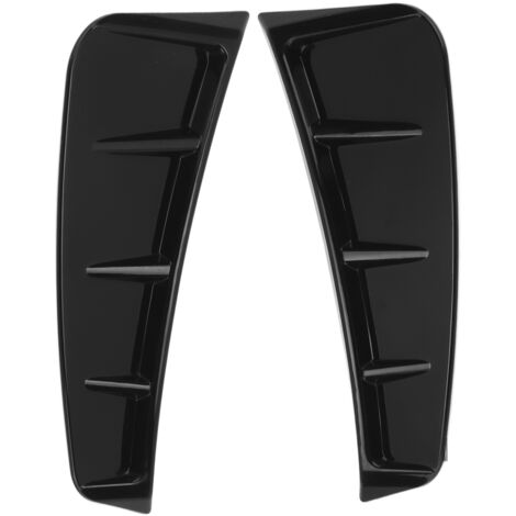 [Accesorios exteriores] [ABS] [Negro brillante] Capó con deflectores de viento (1/5)