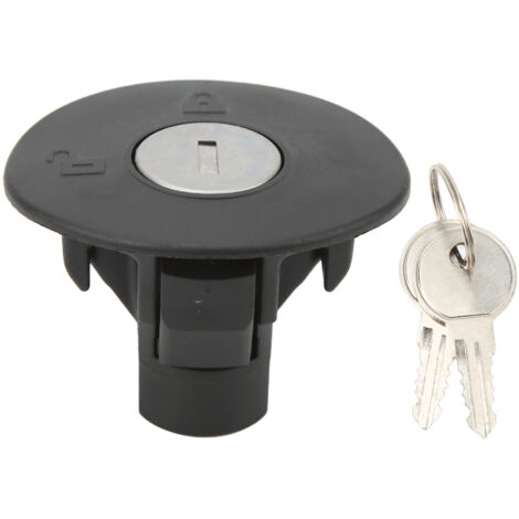 Tapón antivandalismo para depósito de combustible 8U5A-9C268-B con 2 llaves - Aluminio - Compatible con Expedition/Ecosport/Edge/Explorer/Mustang (1/5)