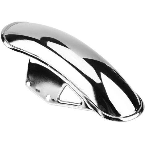 Protector de guardabarros delantero para motocicletas Suzuki GN125 GN250, metal cromado, guardabarros eficaz (1/5)