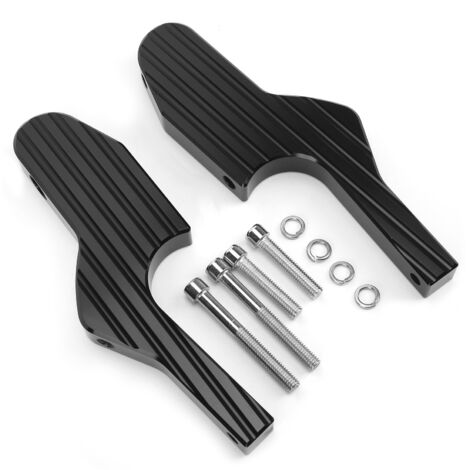 Kit de reposicionamiento de reposapiés extendido para Vespa GT 125/GTS 250/GTV 125 - 2 piezas, metal