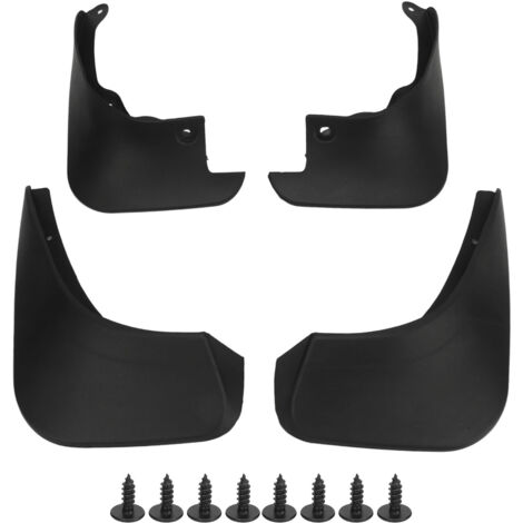 [Protección del vehículo] [Modelo] Yaris Sedán [Guardabarros reforzados] Guardabarros de plástico reforzado para Toyota Yaris Sedán 2007-2013, 4 piezas con accesorios (1/5)