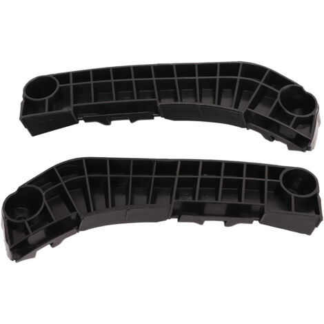 Soporte de parachoques delantero ABS para Camry 5253506030 5253606020 2007-2011 – 2 piezas, resistente a los arañazos, color negro (1/5)