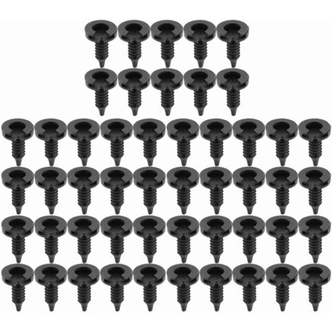 Clips de fijación para el panel interior de la puerta MWC9134 [50 piezas, negro, PA66/POM] para Land Rover Discovery y Range Rover (1/5)