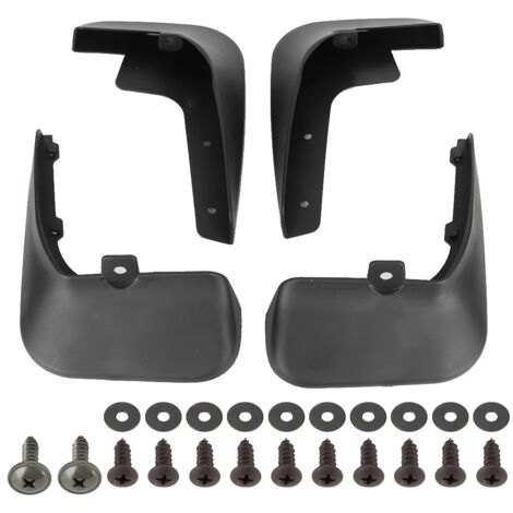 Guardabarros para Nissan NV200 2010-2017, 4 piezas, plástico negro, duraderos y fáciles de instalar. (1/5)