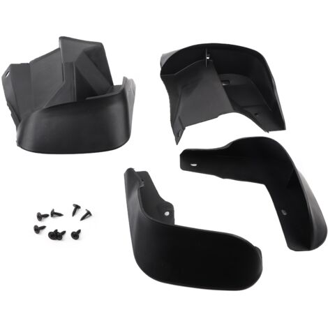 Protectores de ruedas ABS negros, juego de 4 piezas, guardabarros 08P09-S04-100 para Honda Civic 1996-2000 (1/5)