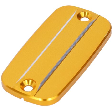 Tapón de depósito de líquido de frenos de aleación de aluminio para Honda CRF1000L Africa Twin/Rebel/CMX 300/500 [Gris/Oro] - RC-201-Set 84x43mm - 1 pieza (1/5)