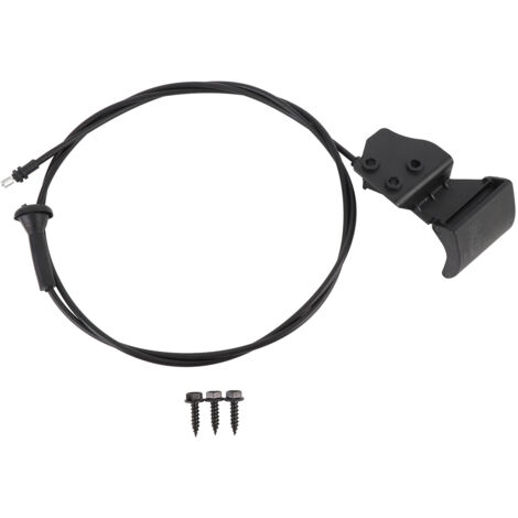 Cable de apertura del capó para Jeep Grand Cherokee 1999-2004 con palanca y tornillo, ABS + metal, número de pieza 55135532AB y 912-079 (1/5)