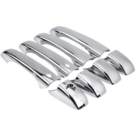 Manijas de puerta cromadas de ABS para Jeep Grand Cherokee 2010-2017, juego de 8 piezas. (1/5)