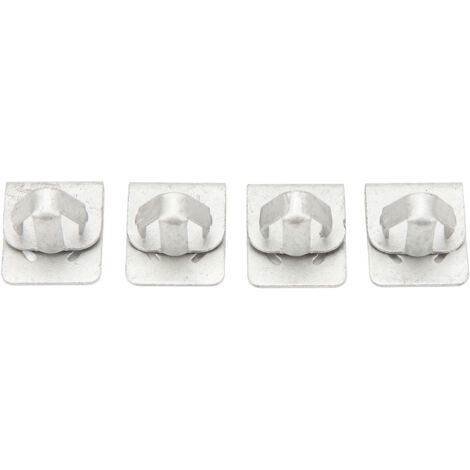 4 clips de aluminio de alta resistencia para el panel de acceso al filtro de aceite (W715288S439) para Ford 2011-2020 (1/5)