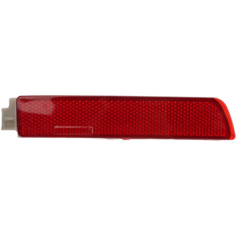 Kit de reflectores de parachoques ABS, carcasa del reflector del lado izquierdo para Nissan Kicks, Sentra, Juke, Quest, Murano, Versa 26565 5C000 (1/5)