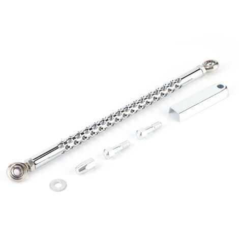 Varillaje de cambio de marchas estilo malla cromada - Barra de cambio de aluminio para FXS/FXST/FLST/FLT/FLHT/FLHX/FLHR/FLTR 1986-2014