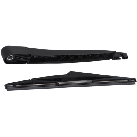 Juego de brazo y escobilla limpiaparabrisas trasero para Ford Fiesta MK6 MK7 ST150 (2002-2008) - brazo de 30 cm, escobilla de 32 cm, color negro, 1 juego (1/5)