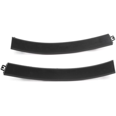 Juntas de rejilla para parachoques - Embellecedor delantero ABS negro para Honda CR-V 2007-2011 - Par (71108-SWA-000/71103-SWA-000) (1/5)
