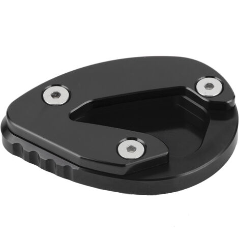 Extensión de caballete lateral de aluminio para motocicleta DUCATI 1199/1299 Panigale (modelo 2012-2019) - Extensión segura para superficies irregulares - Negro