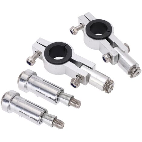 Kit de soportes para manillar de motocicleta de 22 mm, alta resistencia, anticorrosión, apto para motocross, quad y ATV. (1/5)