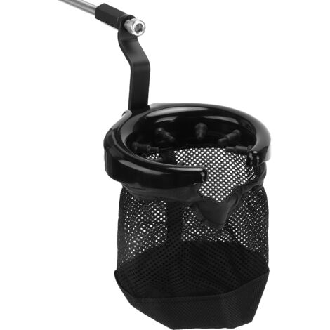Portavasos plegable para motocicleta con soporte de aluminio negro, repuesto para Goldwing GL 1800 2001-2015 y F6B 2013-2015.