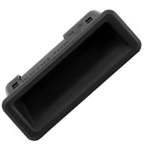 Botón pulsador de la tapa del maletero 51247118158 BMW E88 E90 E60 E70 - Botón ABS negro, repuesto OEM (1/5)