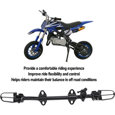 [Soporte para reposapiés] Mayor control y seguridad mejorada - Reposapiés de alta resistencia para motos de motocross de 50 cc, 70 cc, 90 cc y 110 cc - 1 pieza de metal