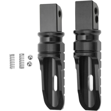[Pedales de motocicleta] Pies de pasajero de aluminio CNC T6063, para Tornado 252R / BN302S / BN302S, juego de 2 (Anodizado negro, 2021-2022)