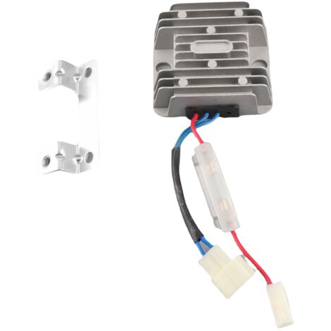Regulador de voltaje para 178/186/188F [Regulador rectificador de hierro, 74x59 mm, 12 V CC]