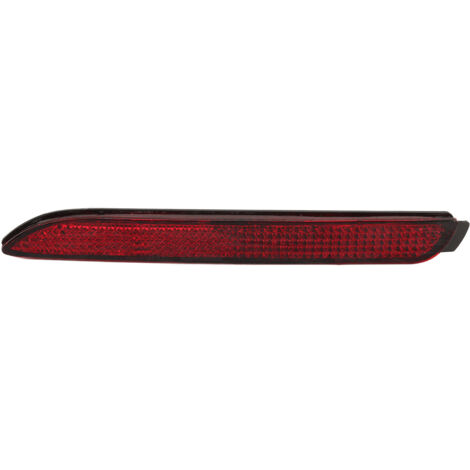 Reflector de parachoques trasero de ABS rojo, repuesto para Toyota Sienna 2011-2017, parachoques lateral, resistente al agua. (1/5)