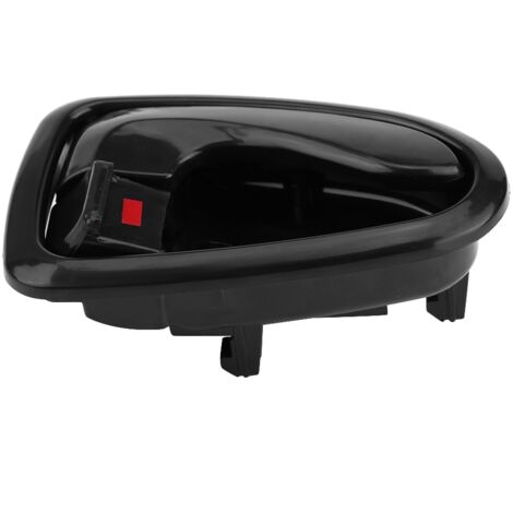 Manija interior de puerta para Hyundai Accent (2000-2006) - Versión derecha, negra, de plástico, fácil instalación, reemplazo directo. (1/5)