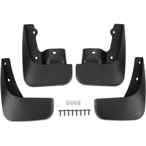 Kit de protectores de ruedas antisalpicaduras de PP negro para Suzuki Jimny 1998-2018 (4 piezas con clips) (1/5)