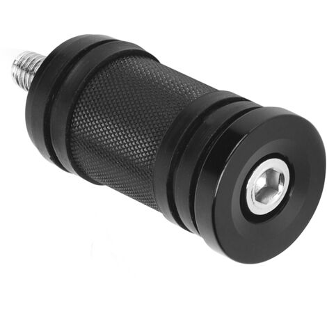 Kit de repuesto de aluminio M8 negro para pedal de cambio de marchas de motocicleta con tornillos.