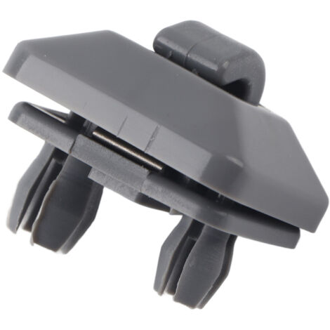 Gancho de montaje para visera parasol interior Clip OEM 8E0857562A Plástico plateado duradero 1 unidad Compatible con Audi A1 A3 A4 S4 A5 S5 Q3 Q5 TT (1/5)
